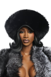 Blacklisted — Fur Halter Top.